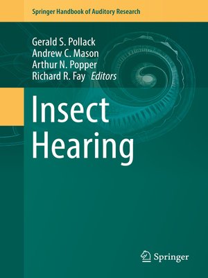 cover image of Insect Hearing